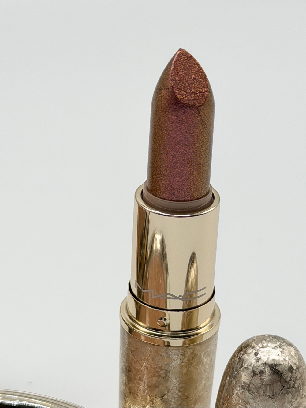 NIB LE MAC Snow Ball Holiday Lipstick & Powder - Picture 3 of 6